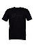 T-Shirt Thompson, Baumwolle, schwarz - schwarz