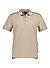 Polo-Shirt Parlay, Baumwoll-Piqué, beige meliert - sand