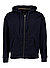 Sweatjacke, Baumwolle, nachtblau - night blue