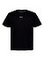 T-Shirt, Baumwolle, black - black