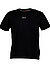 T-Shirt, Baumwolle, black - black