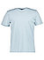 T-Shirt Clark, Baumwolle, pastellblau - pastellblau