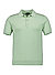 Polo-Shirt Loic, Bio Baumwoll-Strick, pastellgrün meliert - pastellgrün