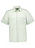 Kurzarmhemd Cervo, Baumwolle-Leinen, pastellgrün meliert - pastellgrün