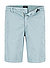 Shorts Crush, Slim Fit, Baumwolle, pastellblau - blau
