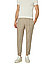 Bundfaltenhose Louis, Relaxed Fit, Mikrofaser, hellbraun gemustert - hellbraun