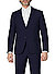 Sakko, Huge, Slim Fit, Schurwolle, dunkelblau - dunkelblau