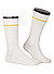 Socken, Baumwolle, creme - creme