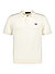 Polo-Shirt, Baumwoll-Strick, ecru - ecru