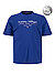 T-Shirt, Big&Tall, Baumwolle, blau - blau