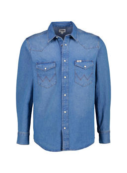 Stylingtipps Beschreibungsbild von Wrangler Hemd Western Mid light wash 112362744