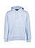 Hoodie, Baumwolle, hellblau - hellblau