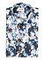 Hemd, Body Fit, Baumwolle, bleu gemustert - bleu