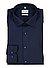 Hemd, Body Fit, Baumwoll-Stretch, tintenblau - tintenblau