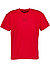 T-Shirt, Baumwolle, rot - rot