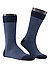 Socken, Bio Baumwolle, navy meliert - navy