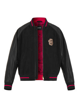 Stylingtipps Beschreibungsbild von BOSS Black Lederjacke Menit 50532844/001
