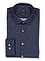 Hemd, Super Slim Fit, Baumwoll-Stretch, marine gemustert - marine