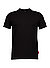 T-Shirt Cedric, Baumwolle, schwarz - schwarz