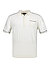 Polo-Shirt, Baumwoll-Strick, ecru - creme