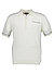 Polo-Shirt, Baumwoll-Strick, ecru - creme