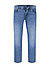 Jeans Lyon, Tapered Fit, Baumwoll-Stretch, jeansblau - jeansblau