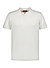 Polo-Shirt, Baumwoll-Strick, ecru - ecru