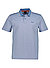 Polo-Shirt PeoxfordNew, Baumwoll-Piqué, hellblau meliert - hellblau