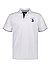 Polo-Shirt, Classic Fit, Baumwoll-Piqué, weiß - weiß