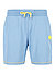 Sweatshorts, Baumwolle, blau - blau