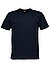 T-Shirt, Regular Fit, Baumwolle, nachtblau - nachtblau