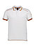 Polo-Shirt, Baumwoll-Piqué, weiß - weiß