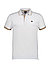 Polo-Shirt, Baumwolle, weiß - weiß