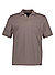 Polo-Shirt, Baumwoll-Piqué, taupe - taupe