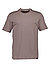 T-Shirt, Regular Fit, Baumwoll-Piqué geruchshemmend, taupe - taupe