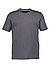 T-Shirt, Regular Fit, Baumwoll-Piqué geruchshemmend, charcoal - dunkelgrau