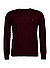 Pullover, Slim Fit, Merinowolle waschbar, weinrot - weinrot