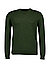 Pullover, Slim Fit, Merinowolle waschbar, olivgrün - olivgrün