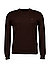 Pullover, Slim Fit, Merinowolle waschbar, dunkelbraun - dunklebraun
