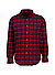 Hemd, Custom Fit, Baumwolle, rot-blau kariert - rot-navy