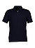 Zip-Polo, Baumwoll-Piqué geruchshemmend, navy - navy