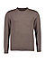 Pullover, Merinowolle superfein, taupe - taupe