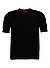 Kurzarmpullover San Carl-CV, Baumwolle, schwarz - schwarz
