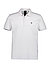 Polo-Shirt Paddy, Regular Fit, Baumwoll-Jersey schnelltrocknend, weiß - weiß