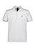 Polo-Shirt Paddy, Regular Fit, Baumwoll-Jersey schnelltrocknend, weiß - weiß