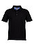 Polo-Shirt Pete, Pima Baumwoll-Piqué, schwarz - schwarz