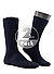 Socken, Baumwolle, marine - dunkelblau