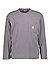 Longsleeve, Baumwolle, grau - grau