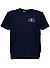 T-Shirt Alik, Baumwolle, navy - dunkelblau