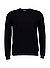 Pullover Simor, Modern Fit,  Baumwolle, schwarz - schwarz